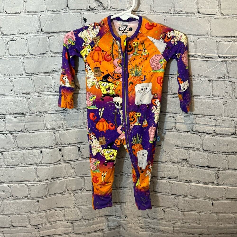 CoZco Spongebob Bamboo Halloween Zippie